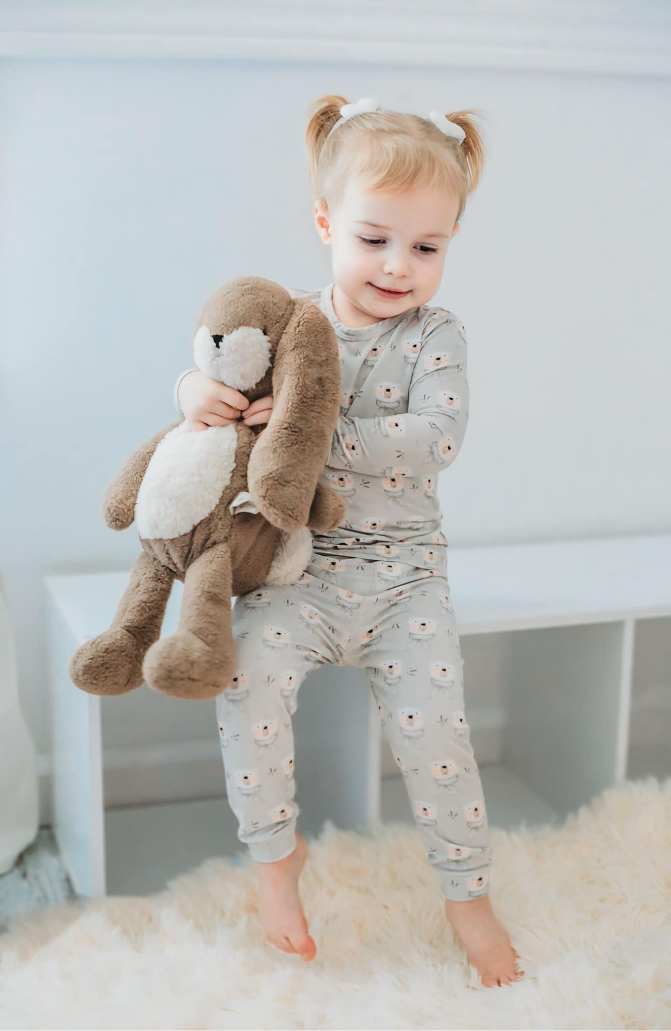 Beary Sleepy 2pc Bamboo Pajamas