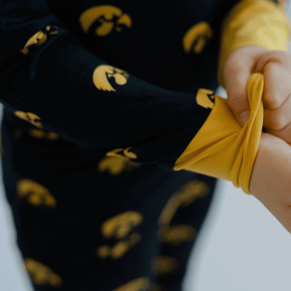iowa hawkeyes toddler pajamas
