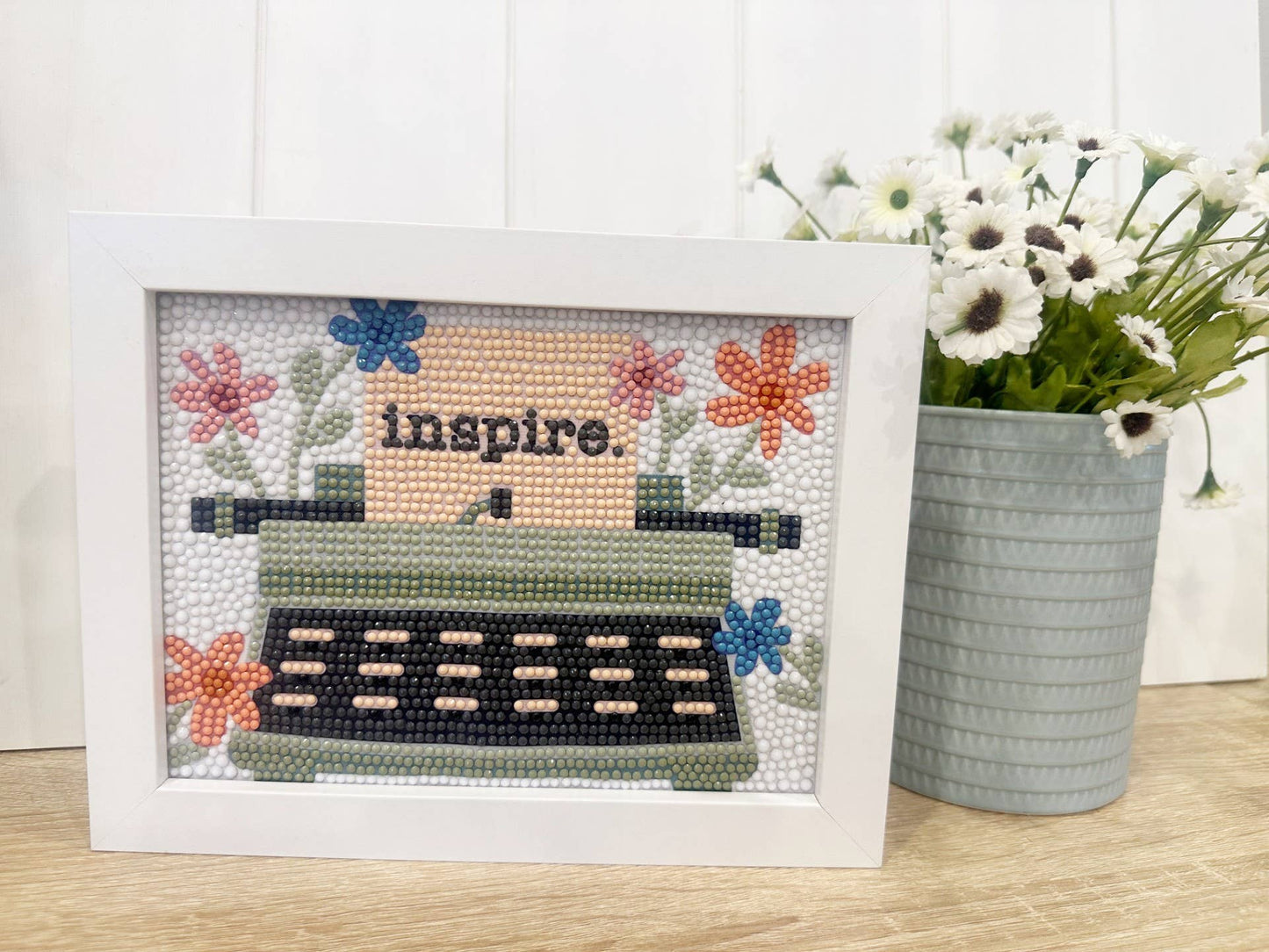 typewriter diamond art kit