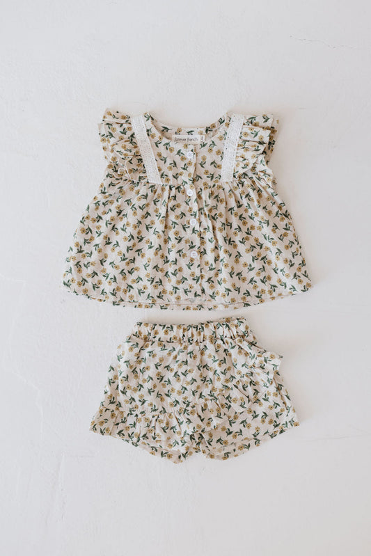 Two Piece Skort Set  | Tulip Fields