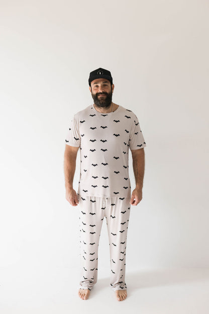 Men's Bamboo Short Sleeve Pajamas | It's Bats!