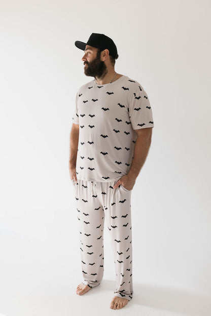 Men's Bamboo Short Sleeve Pajamas | It's Bats!