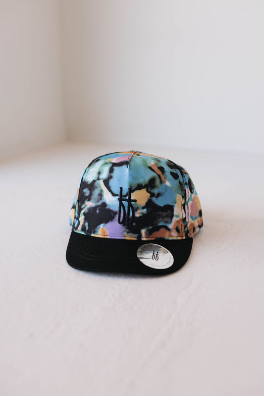 Children's Trucker Hat | Charli Print - Ivory Soul