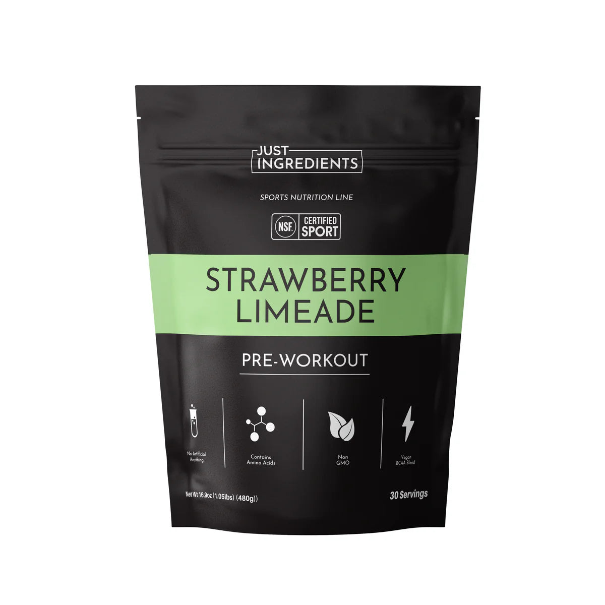strawberry limeade pre-workout - NSF