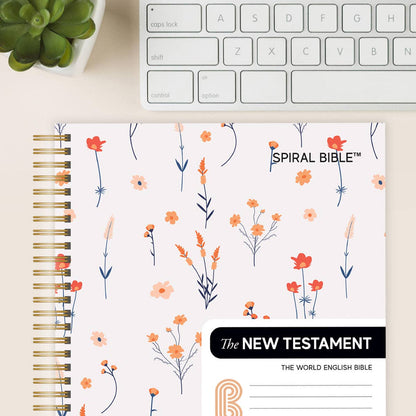 spiral bible™ - WEB - new testament - floral