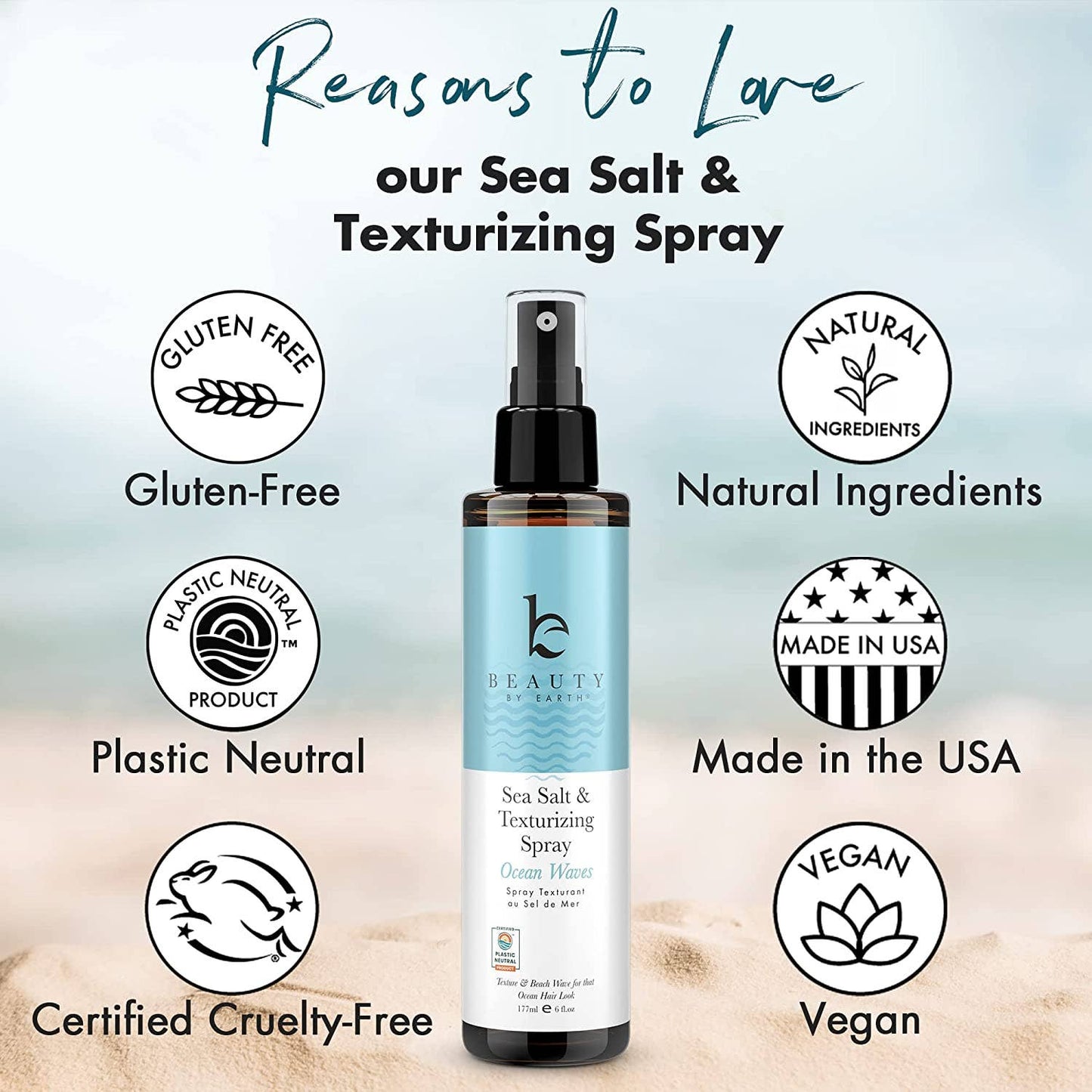 sea salt spray hair texturizer