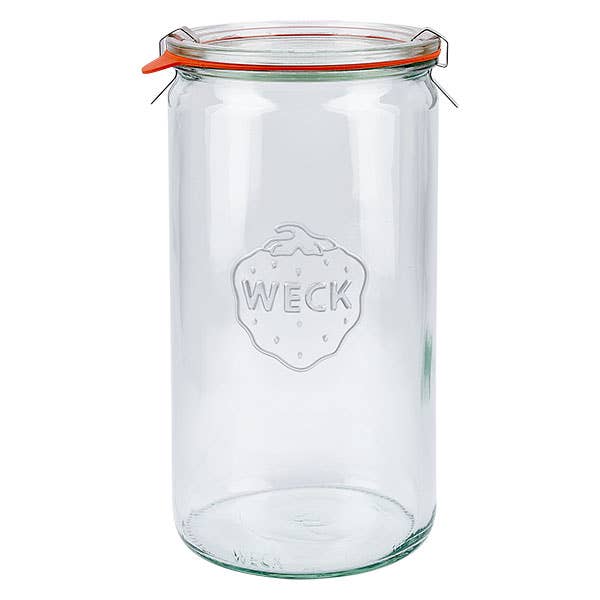 WECK®, cylindrical glass jar, 1590ml