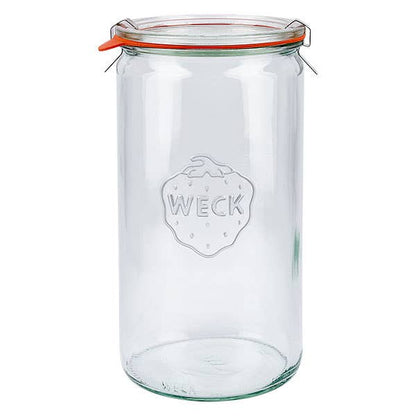 WECK®, cylindrical glass jar, 1590ml