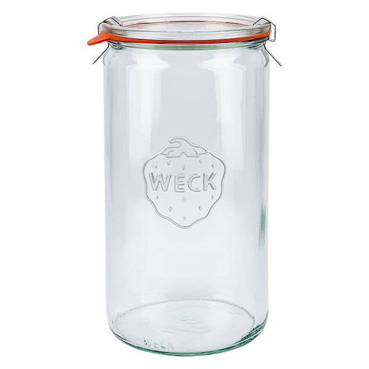 WECK®, cylindrical glass jar, 1590ml