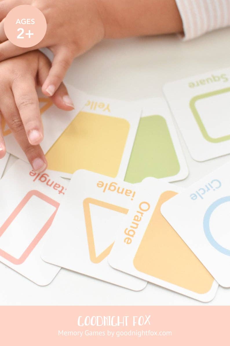 shapes memory game