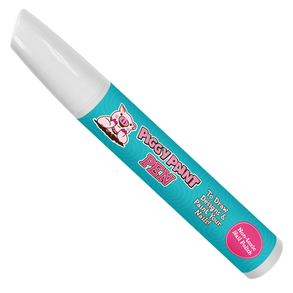 twirly teal piggy paint pen