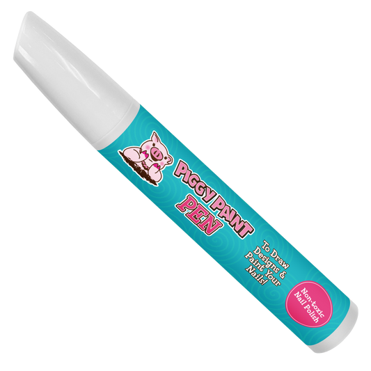 twirly teal piggy paint pen