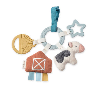 bitzy busy ring™ teething activity toy