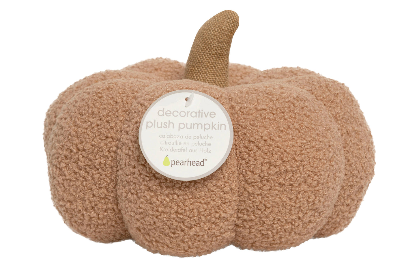 beige sherpa pumpkin