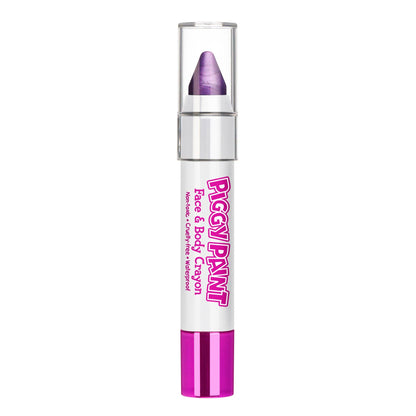 face + body crayon - purple party