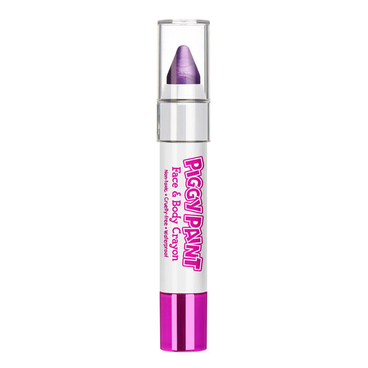 face + body crayon - purple party