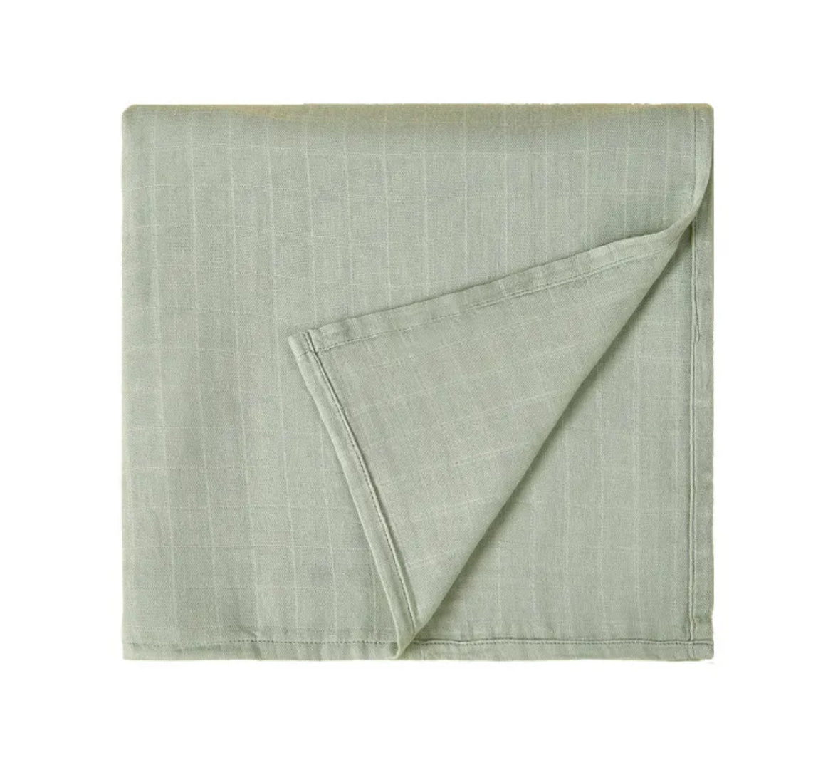 bamboo muslin baby swaddle - Ivory Soul