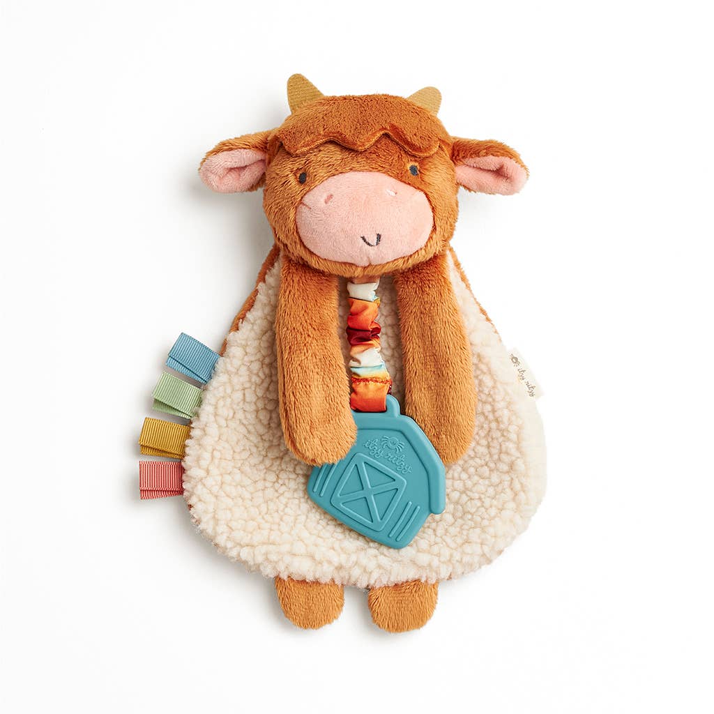 highland cow itzy friends lovey™ plush