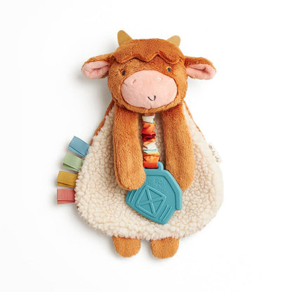 highland cow itzy friends lovey™ plush