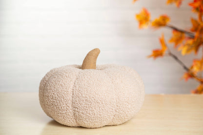 cream sherpa pumpkin