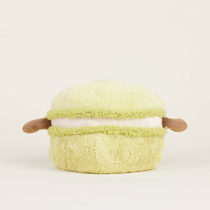 green macaroon warmie