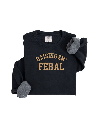 raising em' feral pullover