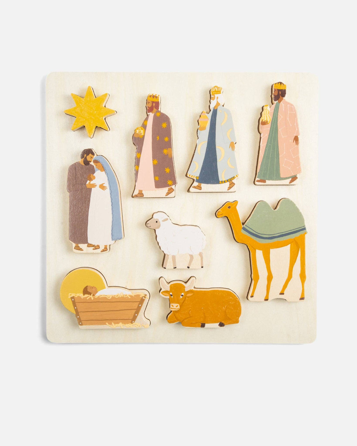 nativity wooden puzzle