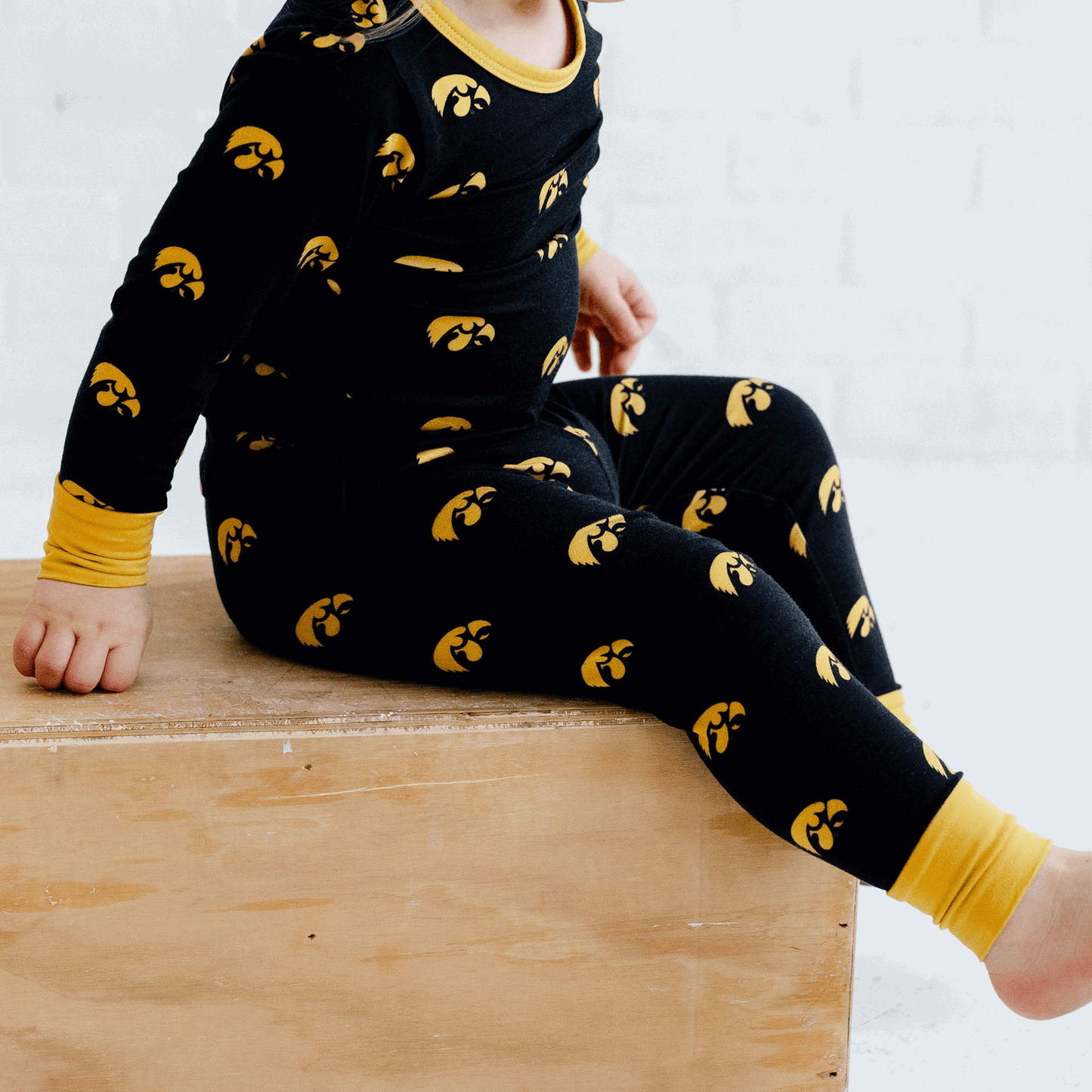 iowa hawkeyes toddler pajamas