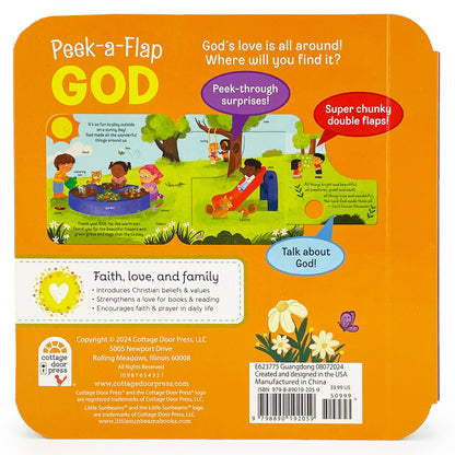 god lift a flap board book