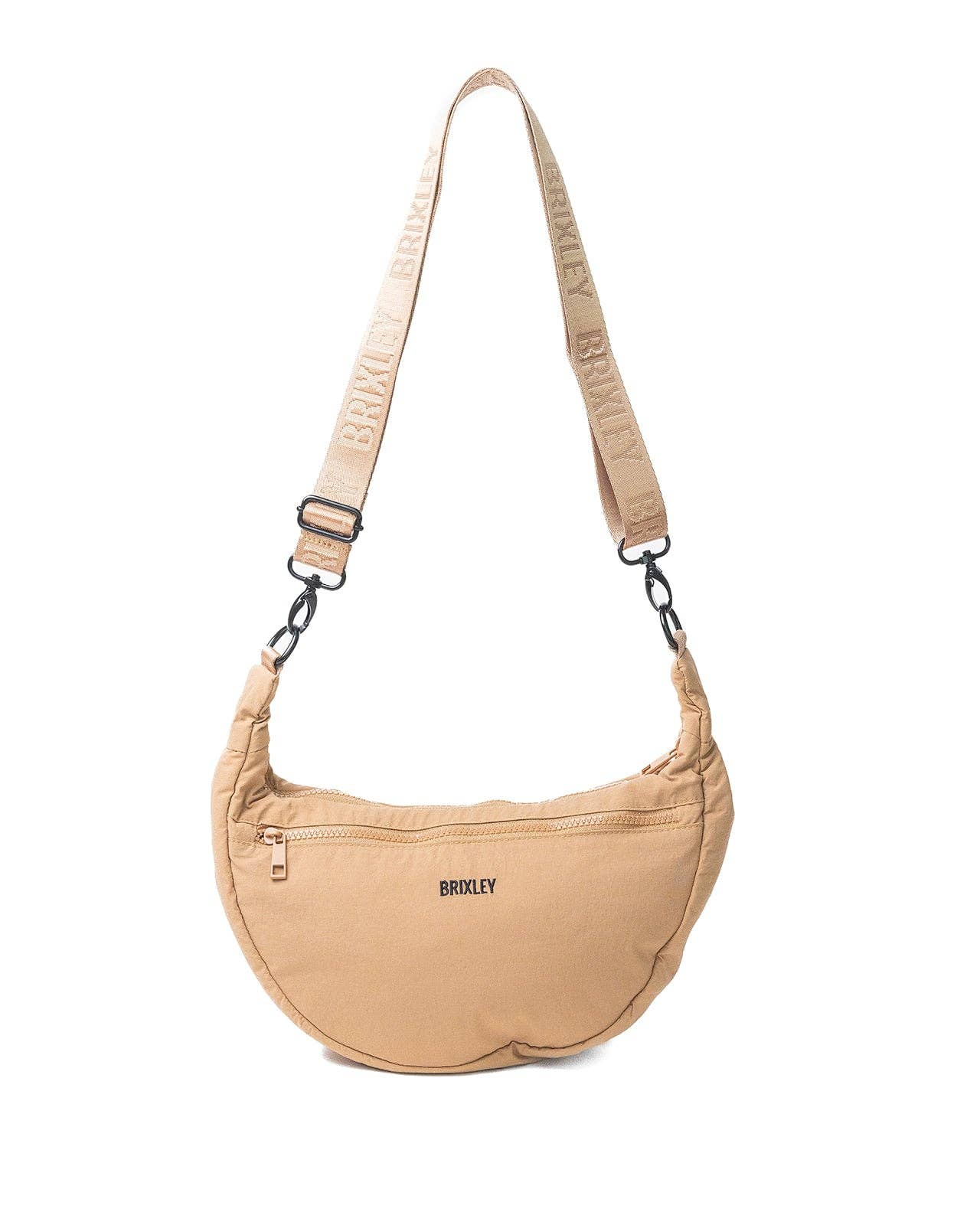 caramel crescent bag