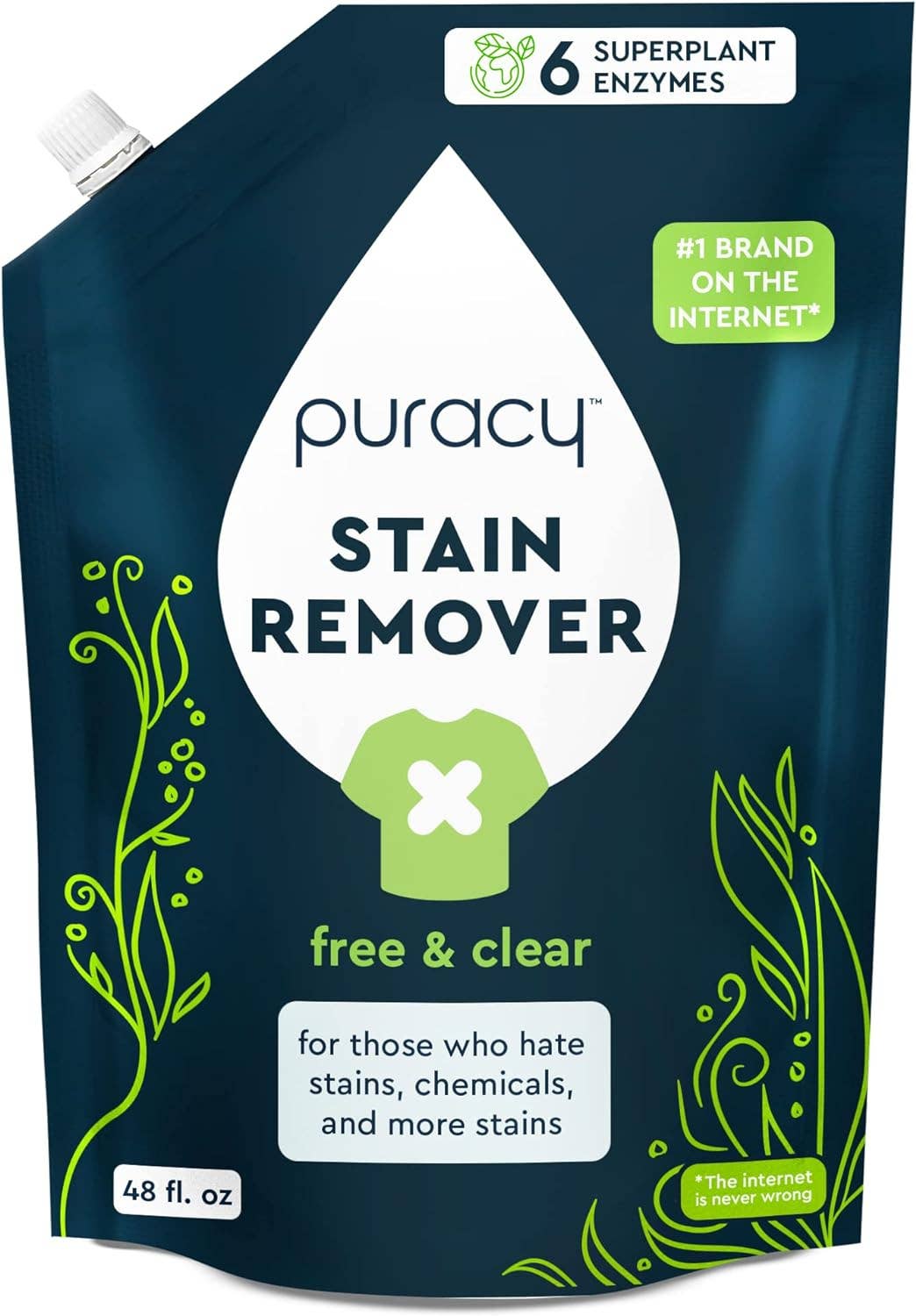 Puracy Natural Laundry Stain Remover - Thumbnail 4