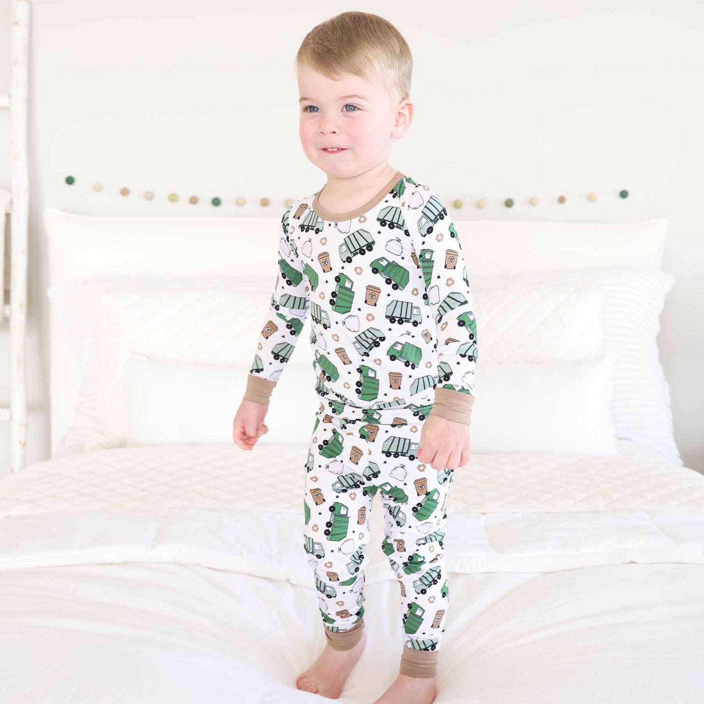 clean up crew two piece pajama set