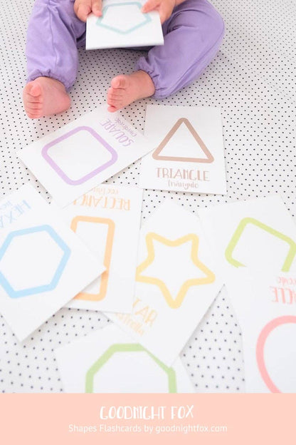 shapes flashcards
