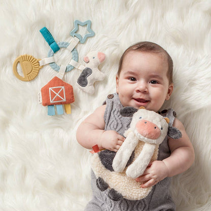bitzy busy ring™ teething activity toy