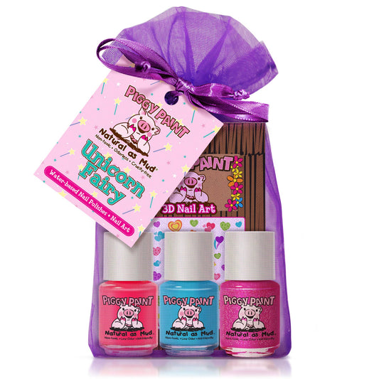 unicorn fairy -piggy paint gift set