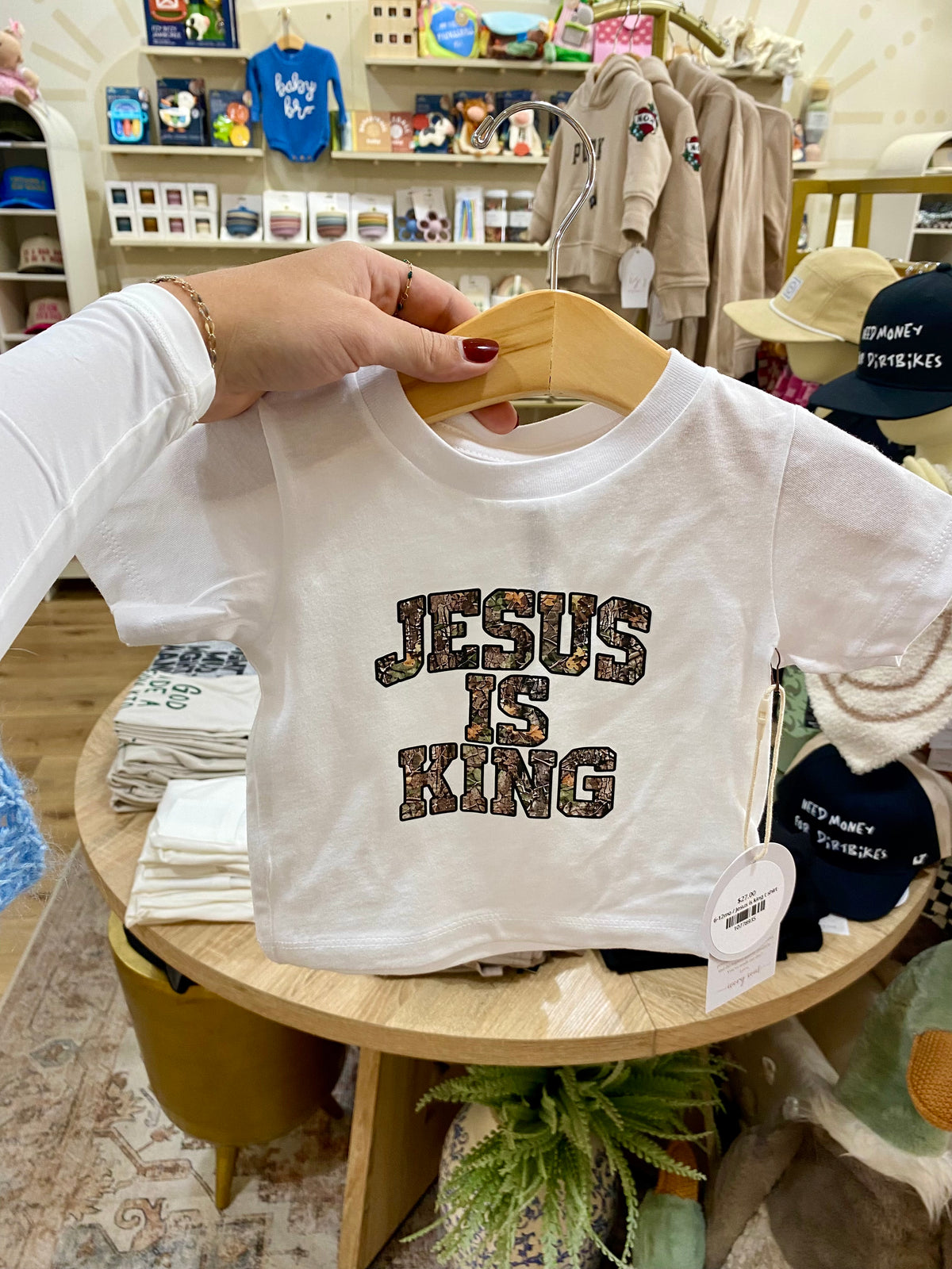Jesus is king t shirt