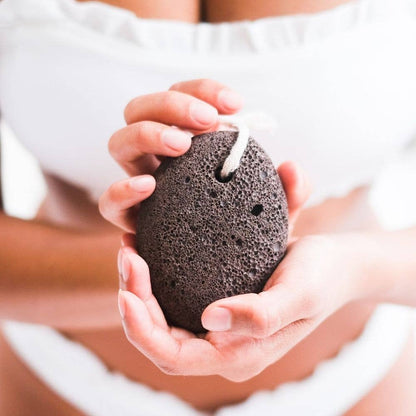 volcanic pumice stone for exfoliating