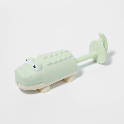 water squirters crocodile pastel green