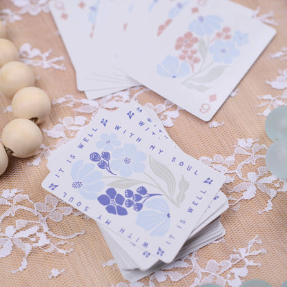 it is well playing cards