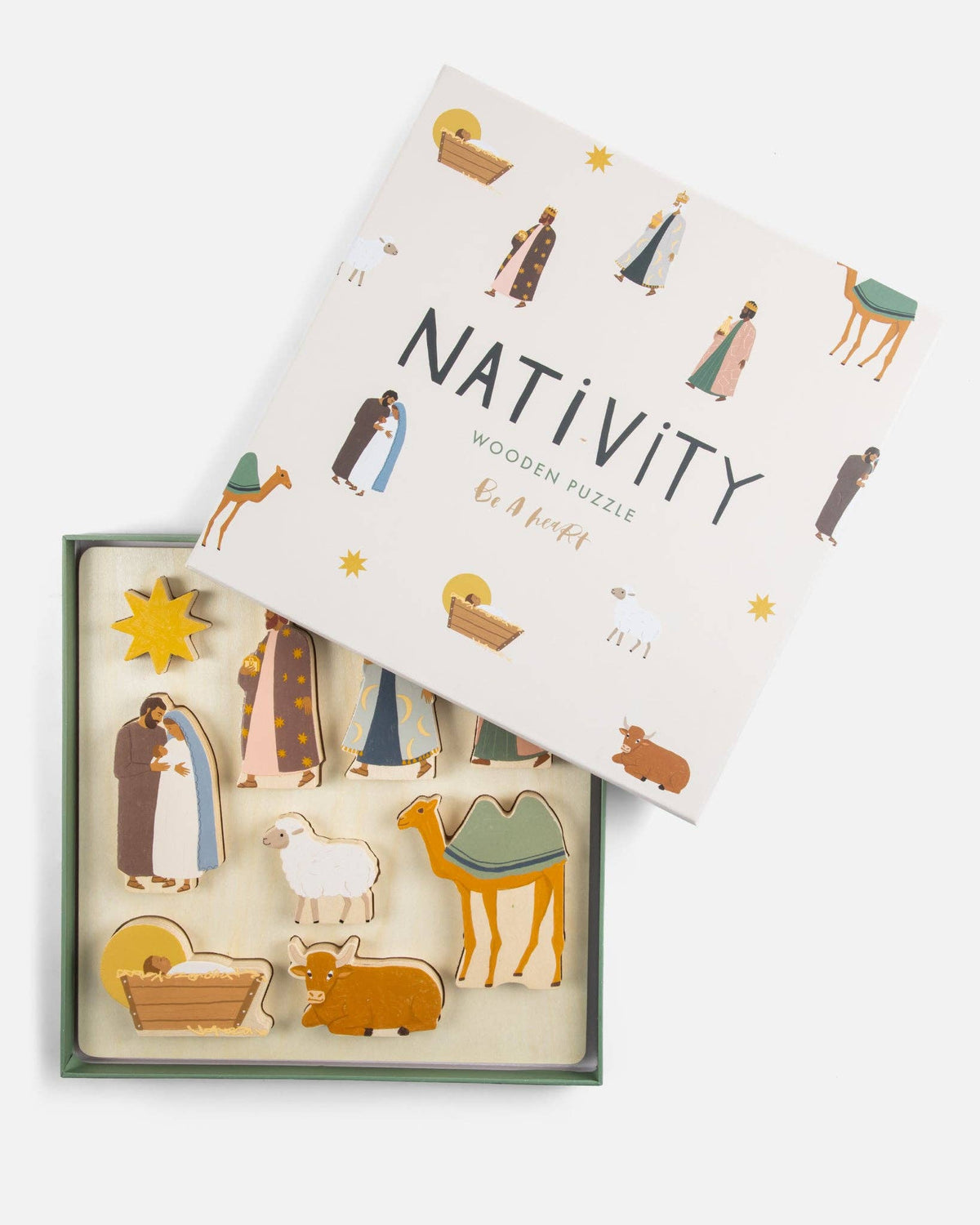 nativity wooden puzzle