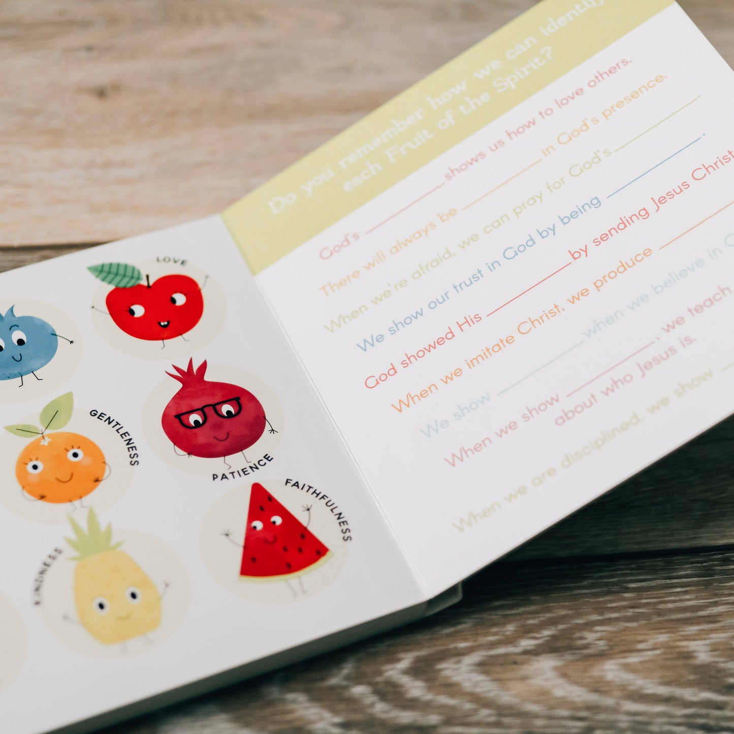 the fruit of the spirit board book