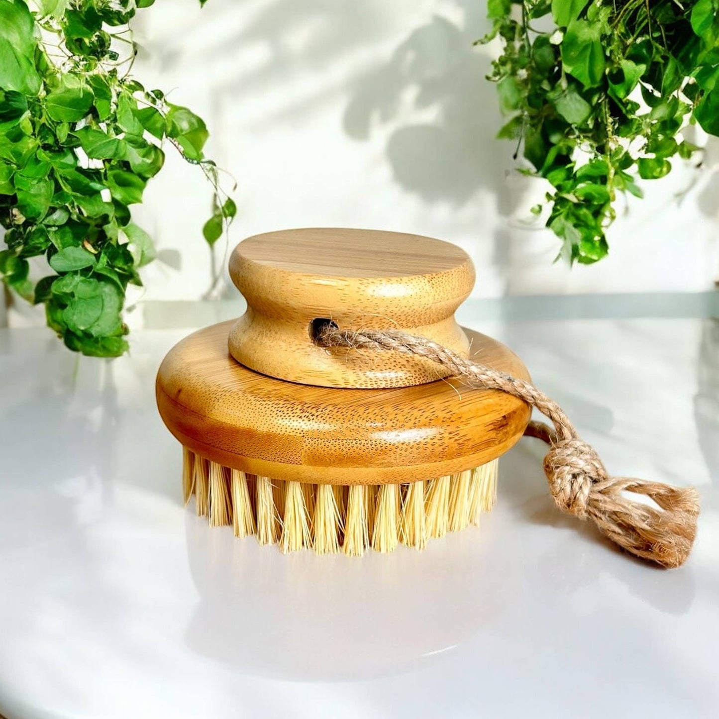 bamboo body dry brush