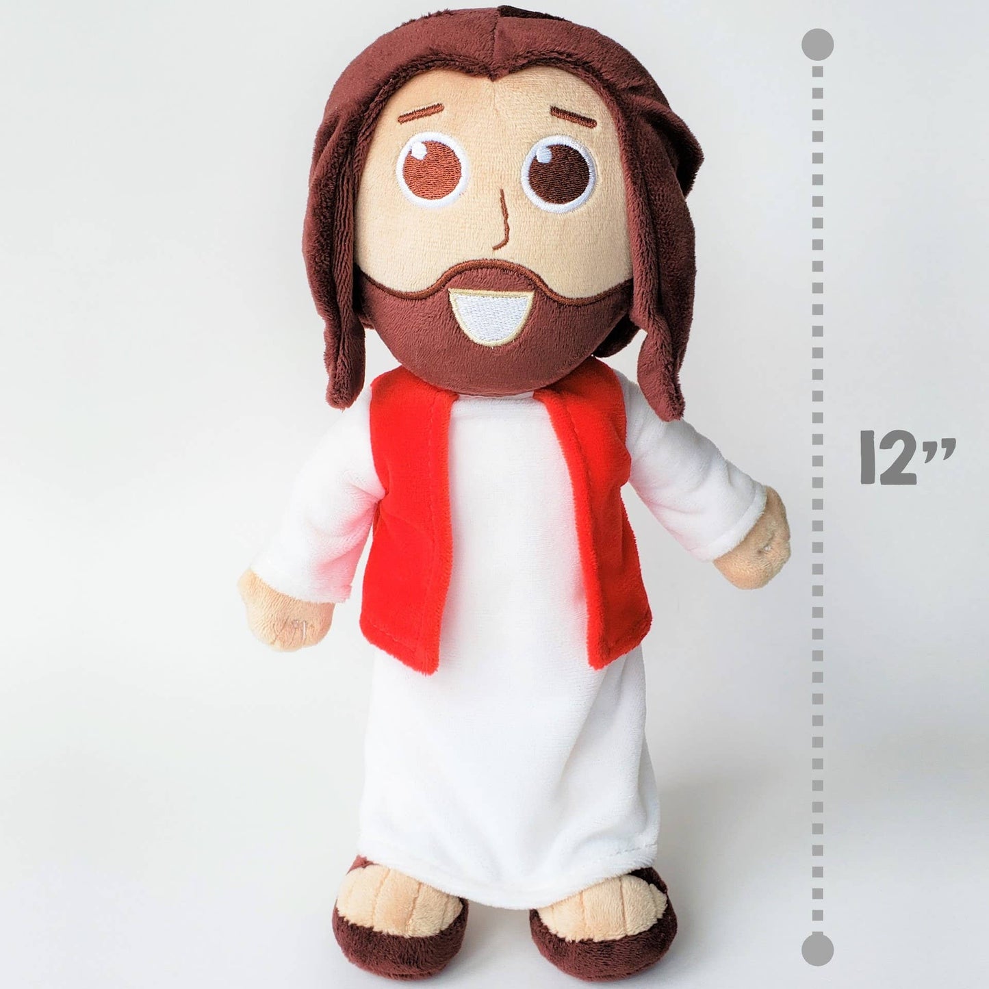 talking Jesus doll - plush toy speaks 10 bible verses