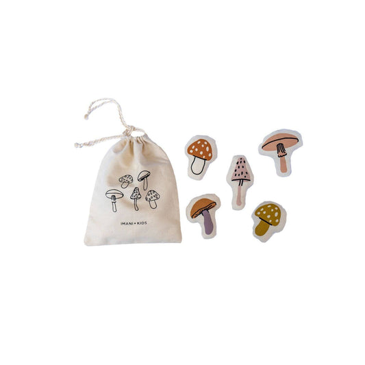 mini mushroom set | canvas | interactive plan