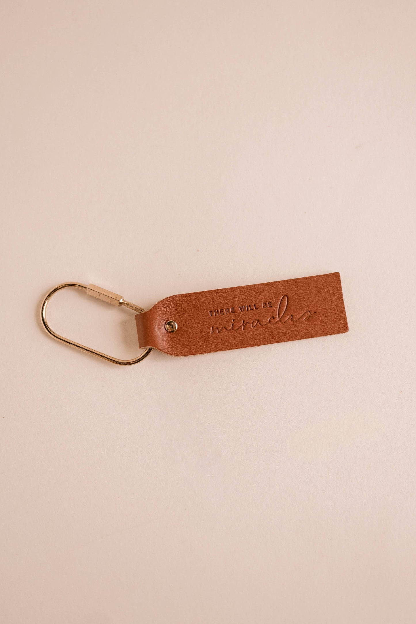 there will be miracles - camel key fob