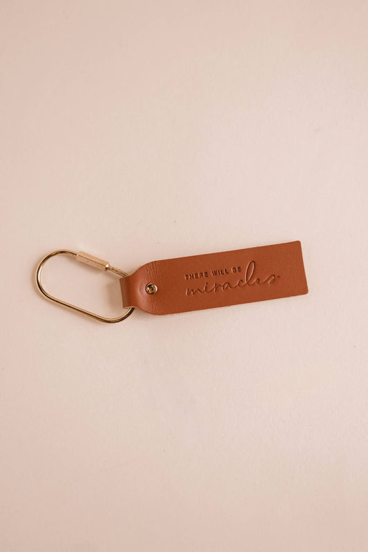there will be miracles - camel key fob