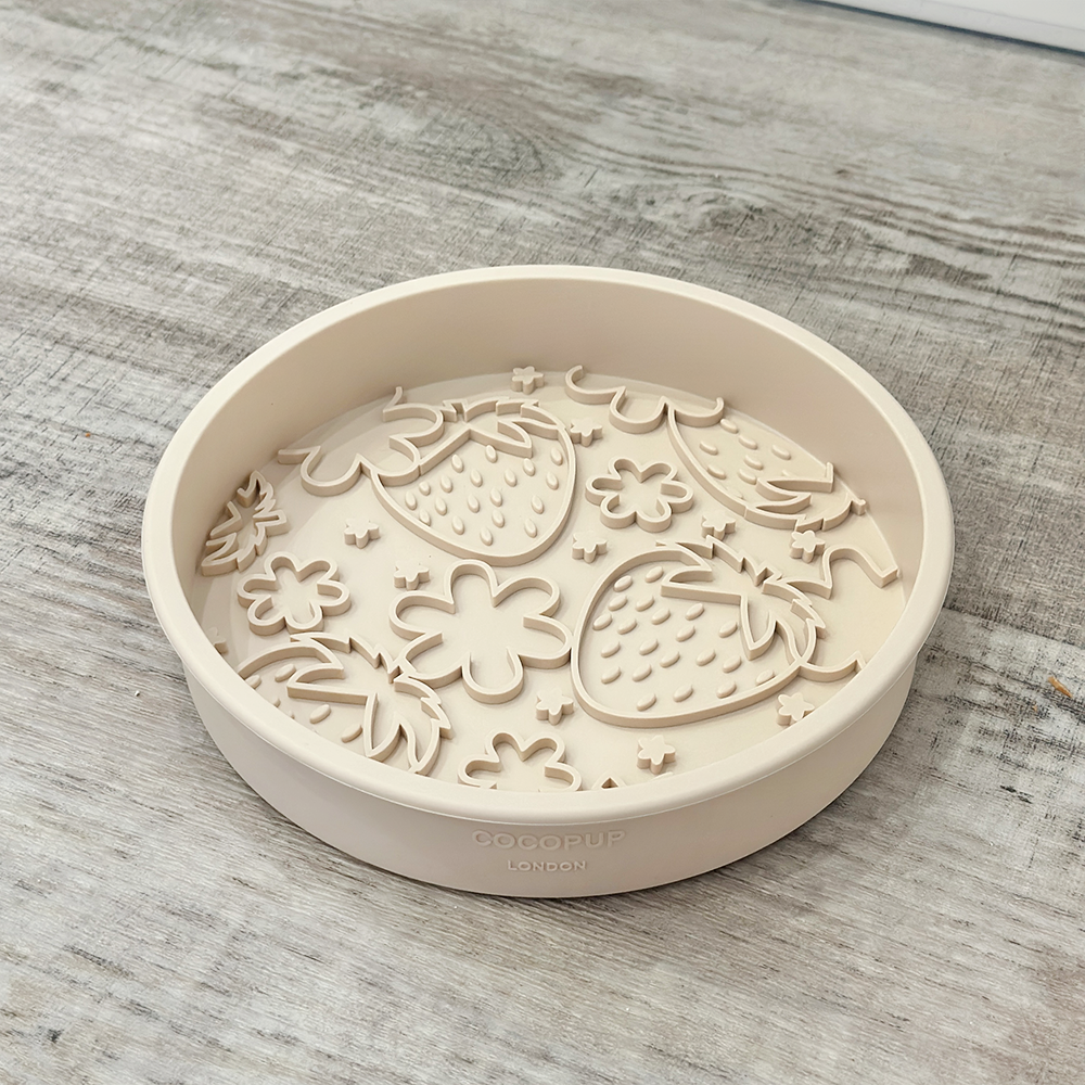 silicone slow feed dog bowl - pupberry fields