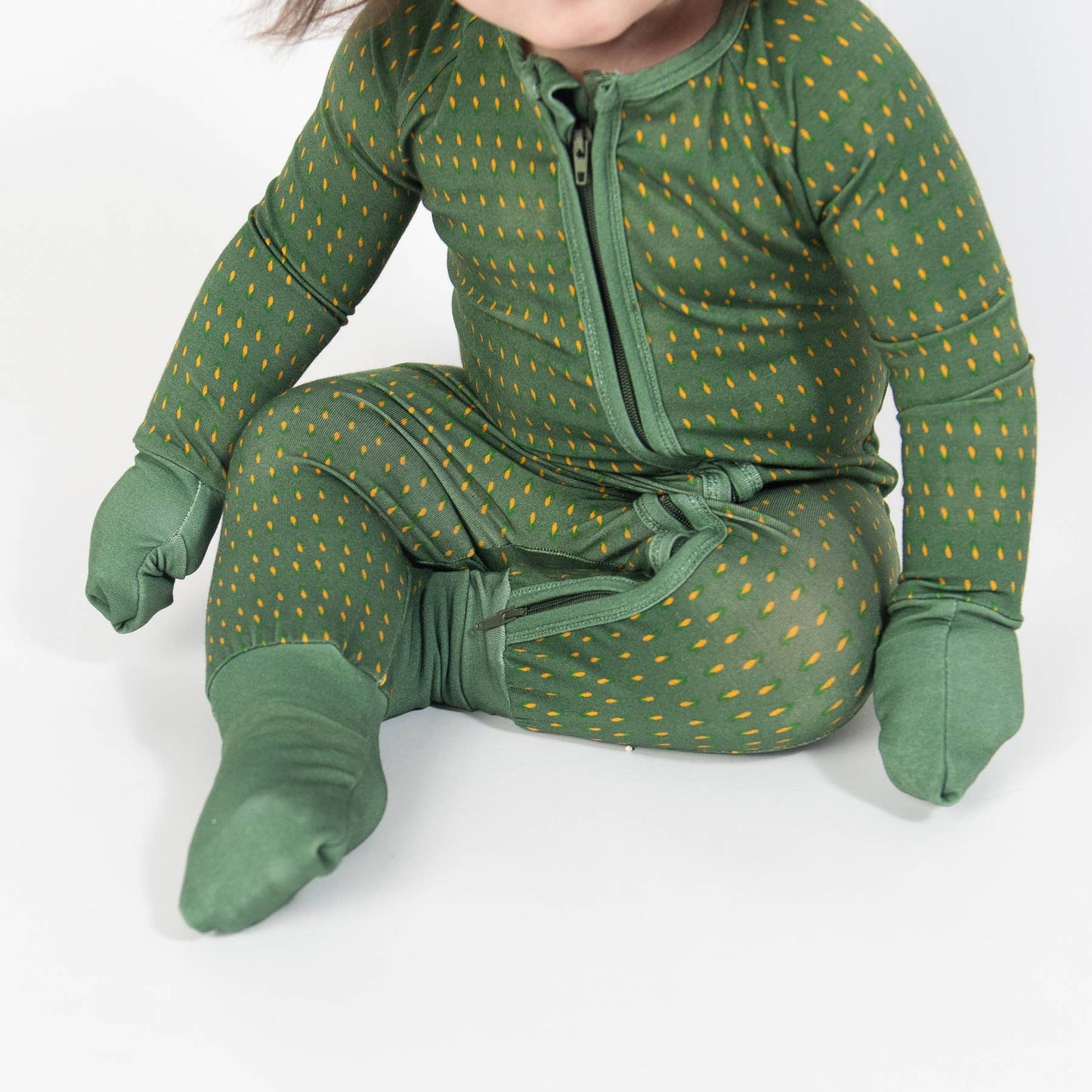 retro corn baby bamboo zippy