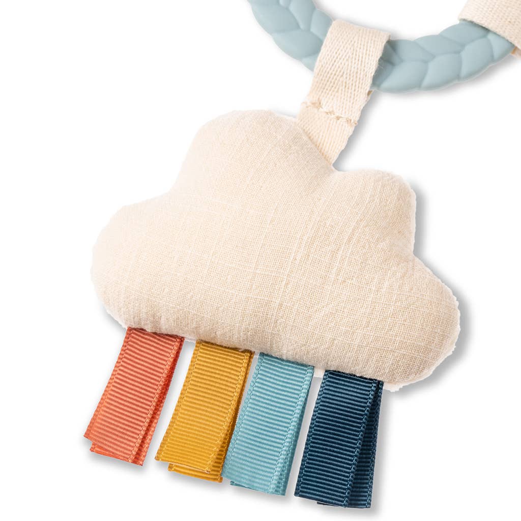 bitzy busy ring™ teething activity toy