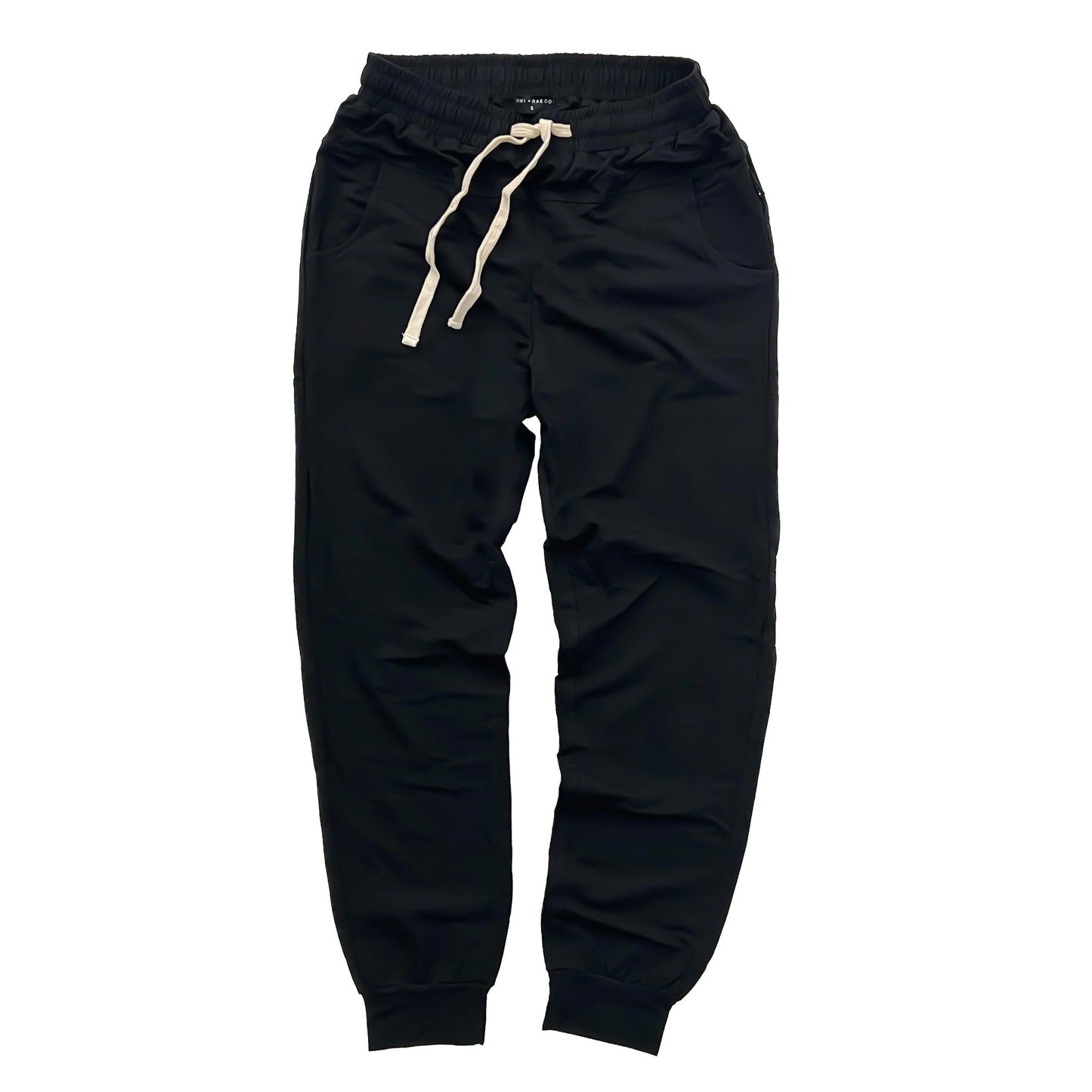 ADULT - BAMBOO JOGGERS - BLACK